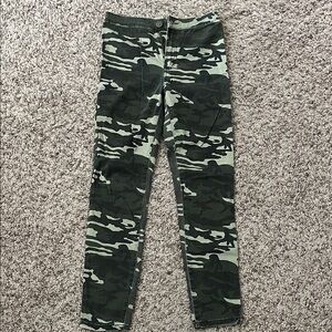 Ashley Mason Green Camouflage Pants